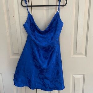 Lulu's Blue Mini Dress